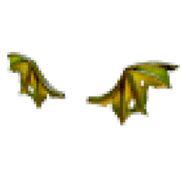 Halloween Green Zombie Bat Wings - Ultra-Rare from Halloween 2021